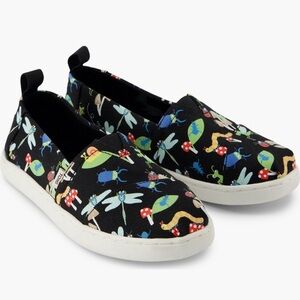 Tom’s Kids Alpargata Slip On Sneakers. Size 7.